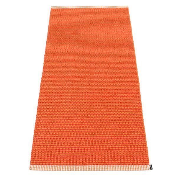 Pappelina Mono Matto Pale Orange / Coral Red 60x150 Cm