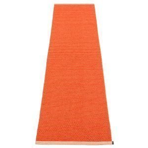 Pappelina Mono Matto Pale Orange / Coral Red 60x250 Cm