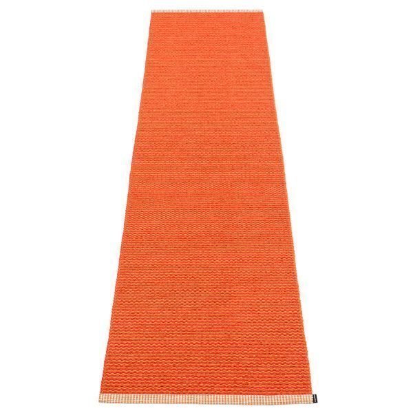 Pappelina Mono Matto Pale Orange / Coral Red 60x250 Cm