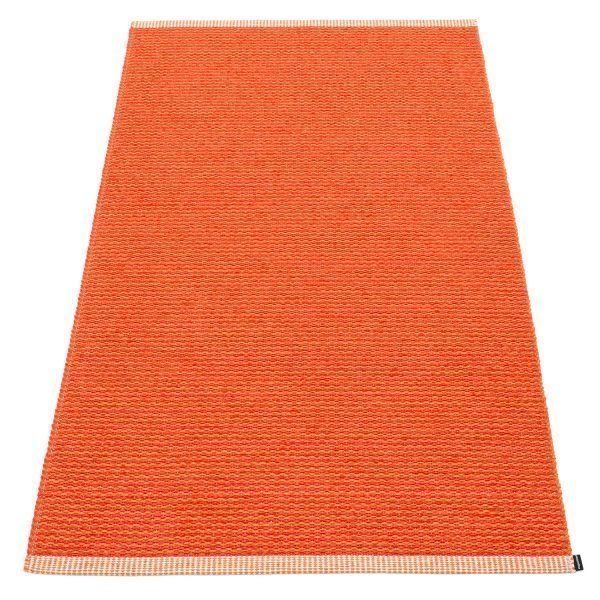 Pappelina Mono Matto Pale Orange / Coral Red 85x160 Cm