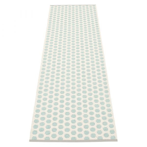 Pappelina Noa Matto Pale Turquoise / Vanilla 70x150 Cm