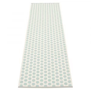 Pappelina Noa Matto Pale Turquoise / Vanilla 70x250 Cm