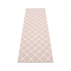 Pappelina Rex Matto Pale Rose / Vanilla 70x240 Cm