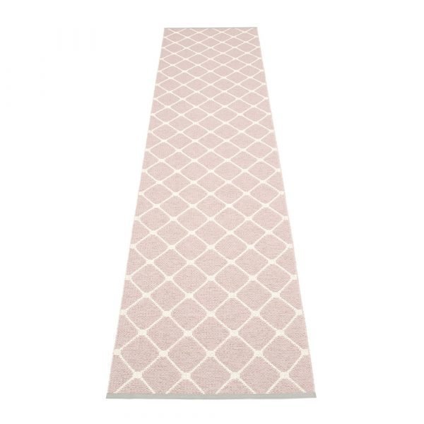 Pappelina Rex Matto Pale Rose / Vanilla 70x335 Cm