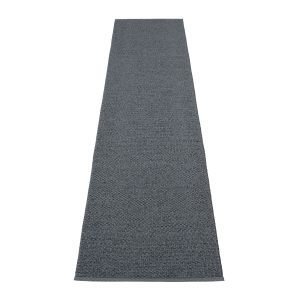 Pappelina Svea Matto Granit / Black Metallic 70x400 Cm