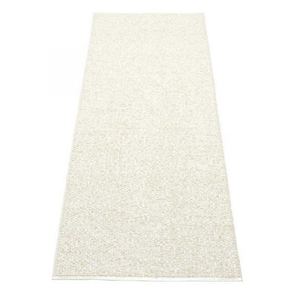 Pappelina Svea Matto Metallic Champagne / Vanilla 70x320 Cm