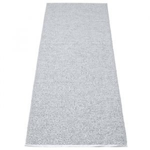 Pappelina Svea Matto Metallic Grey / Grey 70x160 Cm