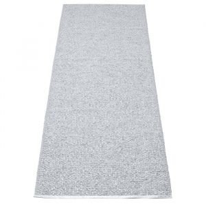 Pappelina Svea Matto Metallic Grey / Grey 70x320 Cm