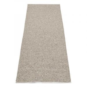 Pappelina Svea Matto Metallic Mud / Mud 70x320 Cm