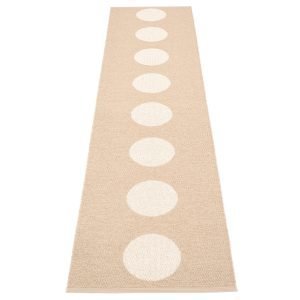 Pappelina Vera Matto Beige / Vanilla 70x450 Cm