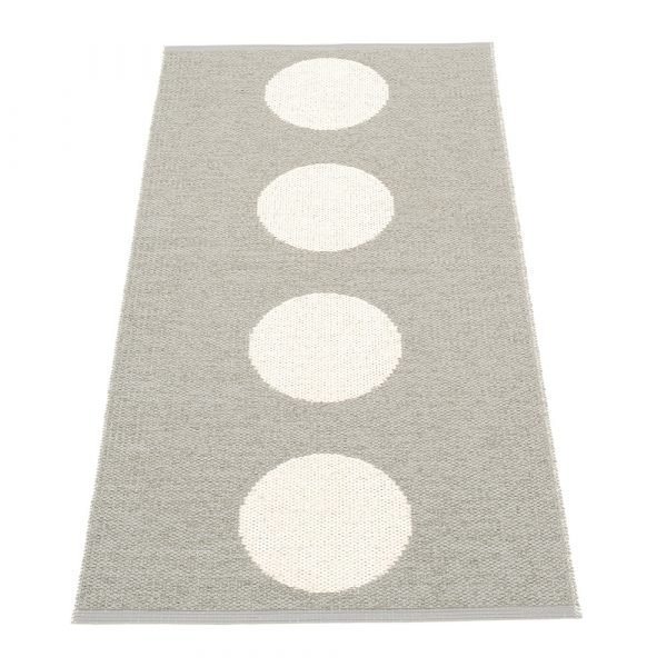 Pappelina Vera Matto Warm Grey / Vanilla 70x150 Cm