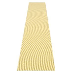 Pappelina Will Matto Mustard / Vanilla 70x350 Cm