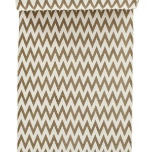 Rho Puuvillamatto 70x250 Cm Valkoinen / Beige