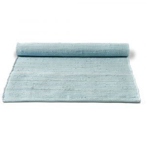 Rug Solid Cotton Matto Daydream Blue 65x135 Cm