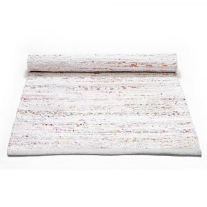 Rug Solid Cotton Matto Light Pastel Mix 65x135 Cm