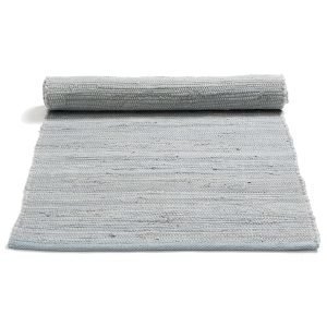 Rug Solid Cotton Matto Reuna Harmaa 140x200 Cm