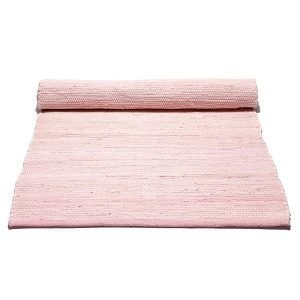 Rug Solid Cotton Matto Reuna Misty Rose 75x200 Cm