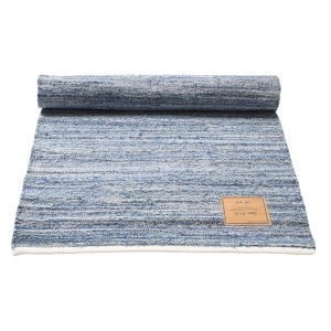 Rug Solid Jeans Matto Reuna 80x240 Cm