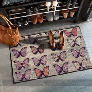 Salonloewe Matto Colorful Butterflies 50x75 Cm