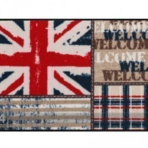 Salonloewe Matto Union Jack Patchwork 50x75 Cm