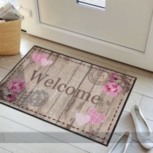 Salonloewe Matto Welocme Roses 50x75 Cm