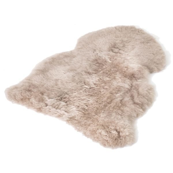 The Organic Sheep Shorthair Lampaantalja Taupe 50x100 Cm