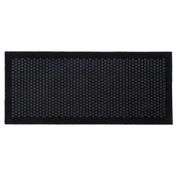 Tica Copenhagen Dot Ovimatto Musta / Harmaa 67x150 Cm