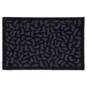 Tica Copenhagen Footwear Ovimatto Musta / Harmaa 40x60 Cm
