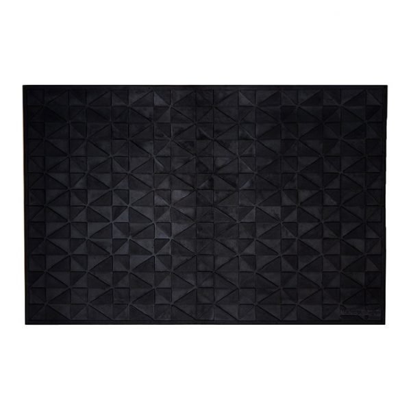 Tica Copenhagen Geo Metric Ovimatto Musta 60x90 Cm