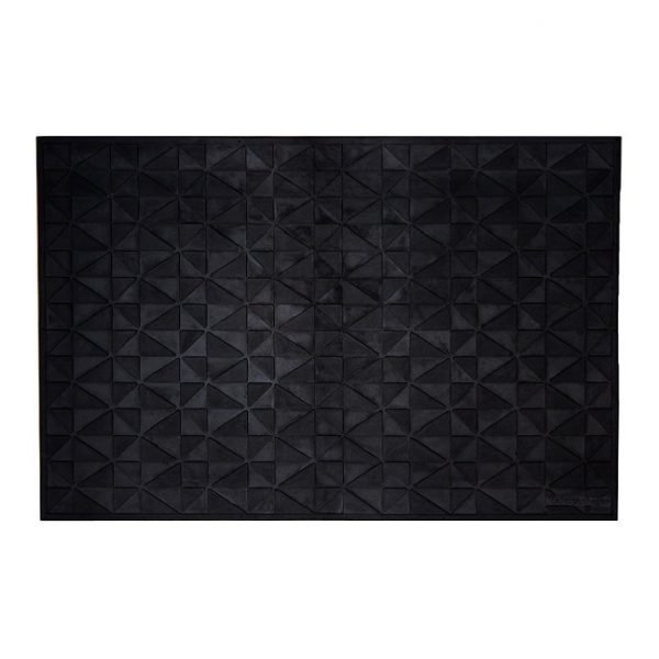 Tica Copenhagen Geo Metric Ovimatto Musta 60x90 Cm