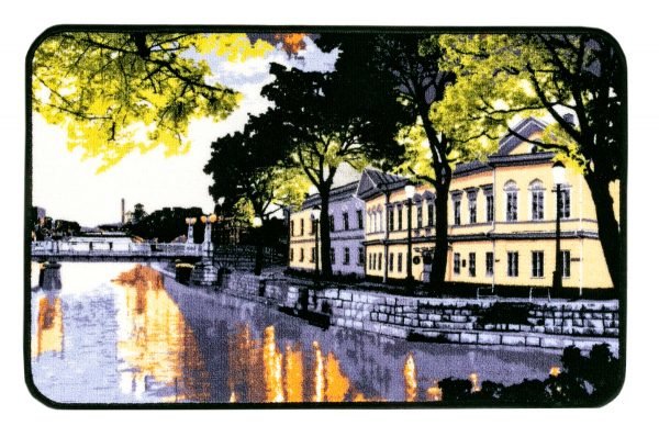 Vallila Aurajoki Matto Multi 50x80 Cm