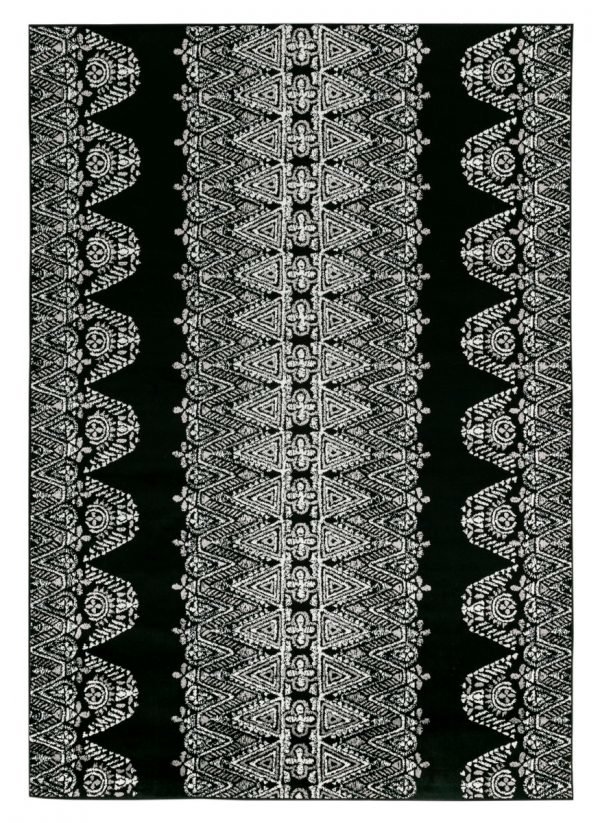 Vallila Tulum Shiny Matto Black 160x230 Cm