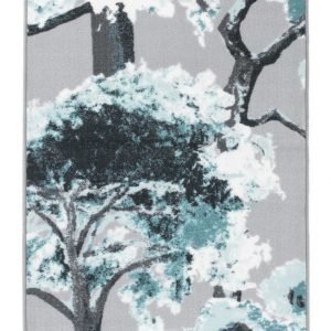 Vallila Unipuu Matto Grey Aqua 80x230 Cm