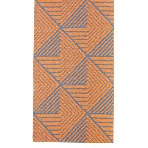 Varg Designkollektiv Stubbe Matto Oranssi / Denim 70x350 Cm