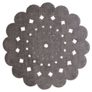 Vm-Carpet Elysee Pallot Matto Harmaa Ø 133 Cm