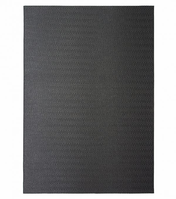 Vm-Carpet Solina Polypropeenimatto Musta 80x200 Cm