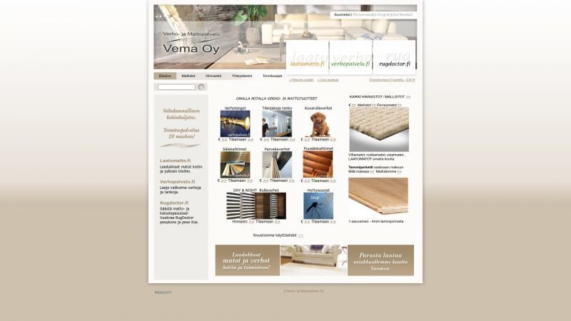 Verho- ja Mattopalvelu Vema Oy